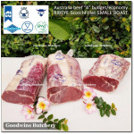 Beef Ribeye AUSTRALIA BUDGET frozen brand either AMG or NOLAN ECCO roast cuts +/- 1.2kg price/kg (Scotch-Fillet / Cube-Roll)